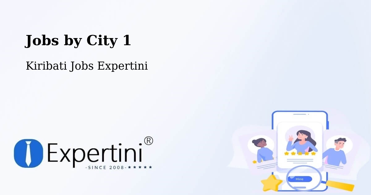 City Jobs in Kiribati - Expertini