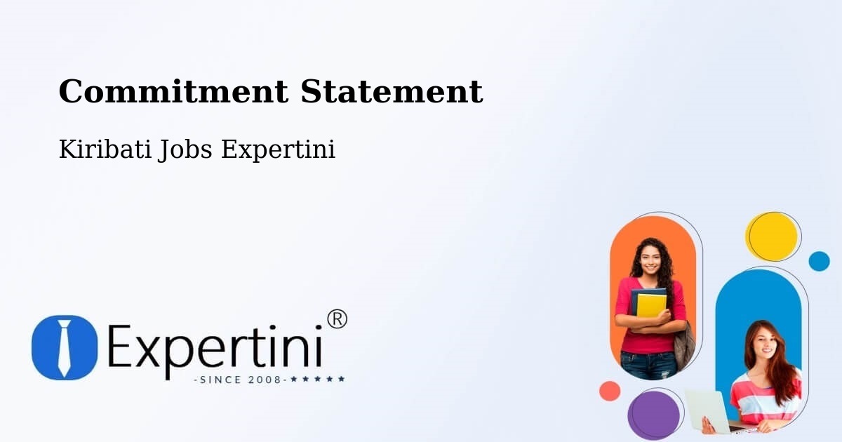 Corporate Commitment – Tamana - Kiribati Jobs Expertini